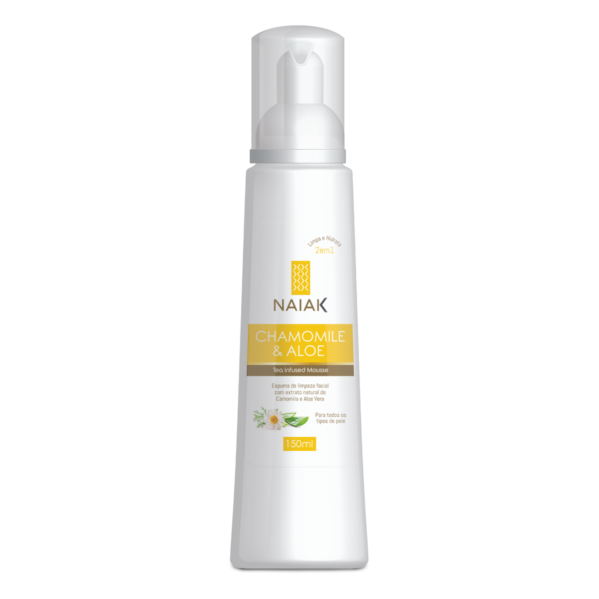 Frasco de 150 ml de Chamomile & Aloe