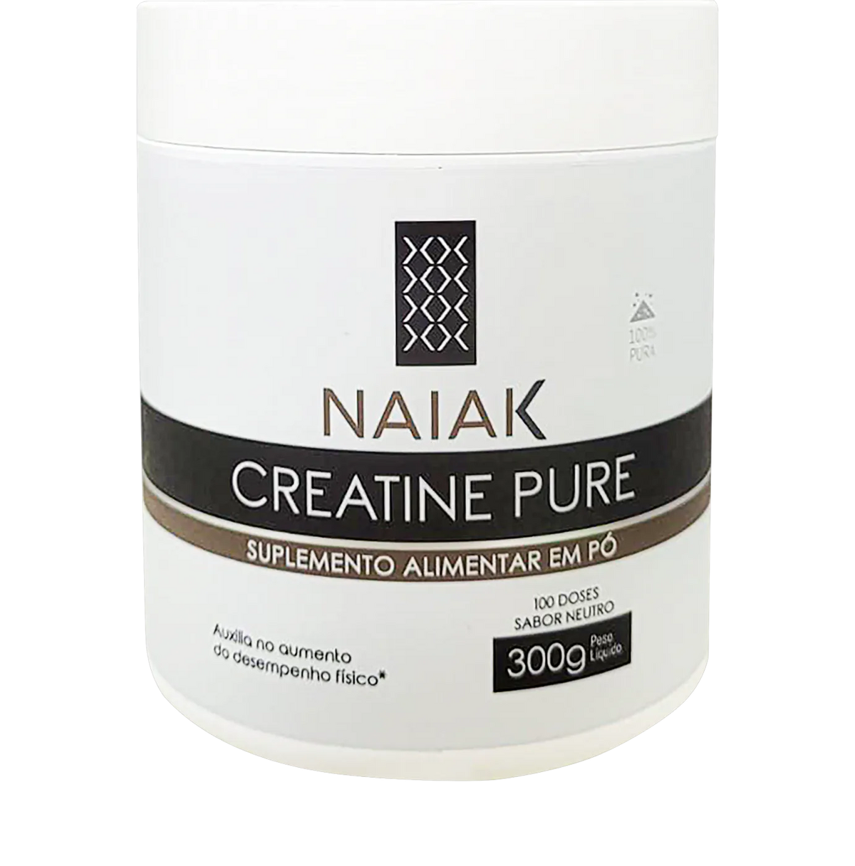 Pote de Creatine Pure Naiak 300 g