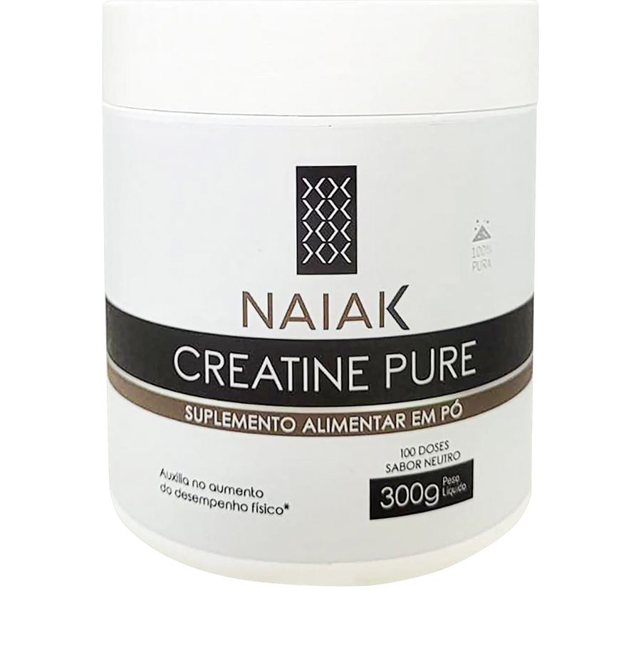 Pote de Creatine Pure Naiak 300 g