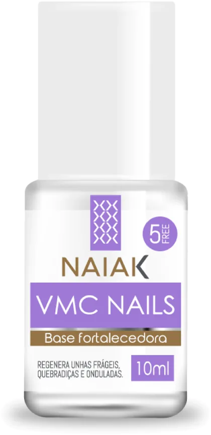 Frasco de VMC Nails Naiak 10 ml, base fortalecedora